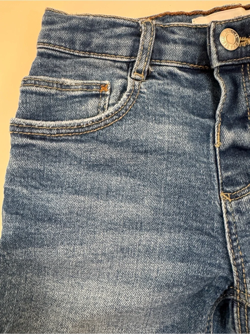 Zara Kids Dark Blue Denim Shorts